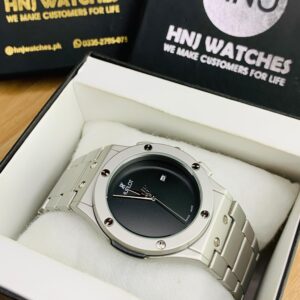 HB Plain Dial Matte Finish (Silver Inner Black)
