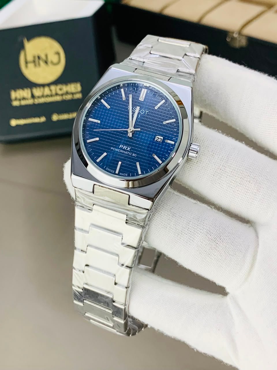 PRX  Stainless Steel (Silver/Blue)